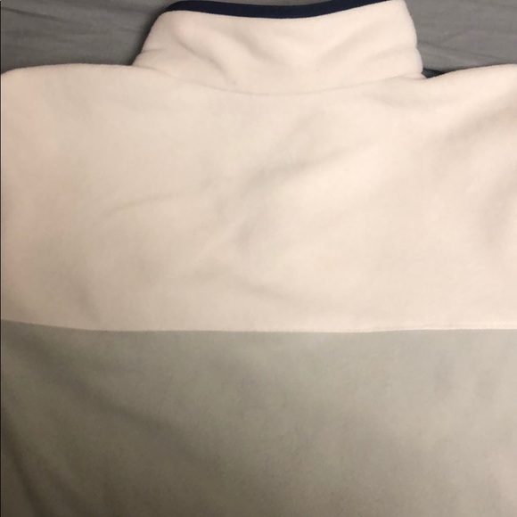 1/4 button, long sleeved, fleece, columbia sweater - Picture 3 of 3